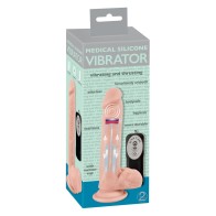 Vibrador Médico de Silicona con Función de Impulso