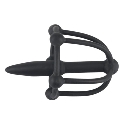 Plug de Silicona para Pene con Jaula de Glande - Confort y Placer