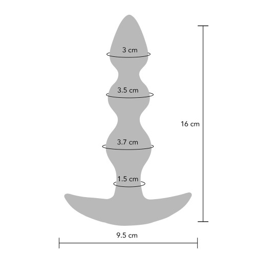 ToyJoy Buttocks Bold Trembling Plug para Placer Anal