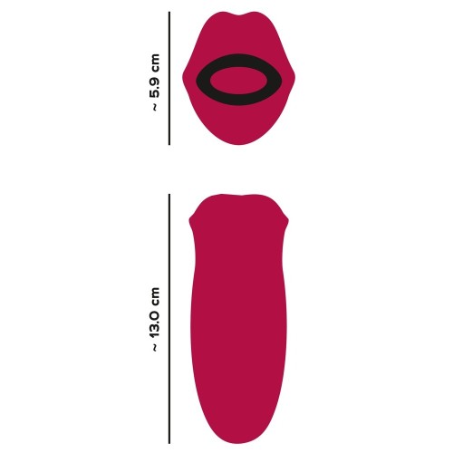Vibrador Oral Fun con Labios Móviles