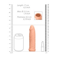 Funda de Pene Realrock de 6 Pulgadas Rosa Flesh