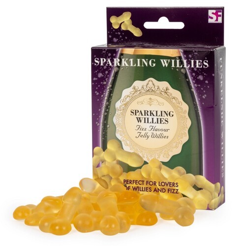 Sparkling Flavour Jelly Willies for Fun Treats