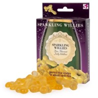 Sparkling Flavour Jelly Willies for Fun Treats