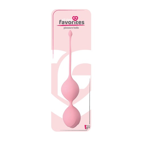 See You In Bloom Duo Love Balls Pink - Kegel Pleasure