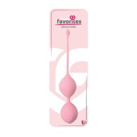 See You In Bloom Duo Love Balls Pink - Kegel Pleasure