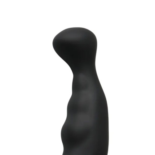 Vibrador Plug Anal de Silicona Negra