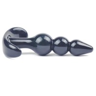 Pequeño Plug Anal con Perlas Negras para Placer Intenso