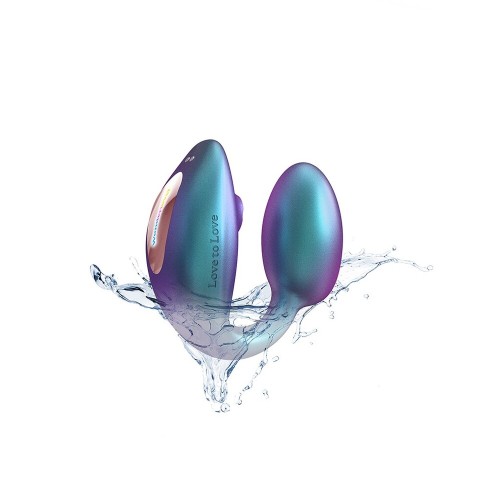 Vibrador Clitoridis Wonderlover con Diseño Flapping