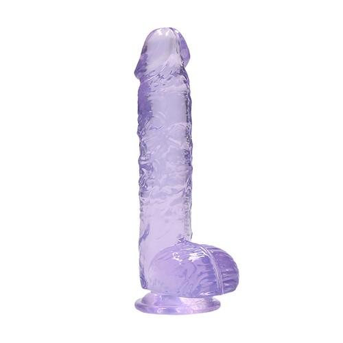 RealRock 6 Inch Crystal Dildo with Suction Cup