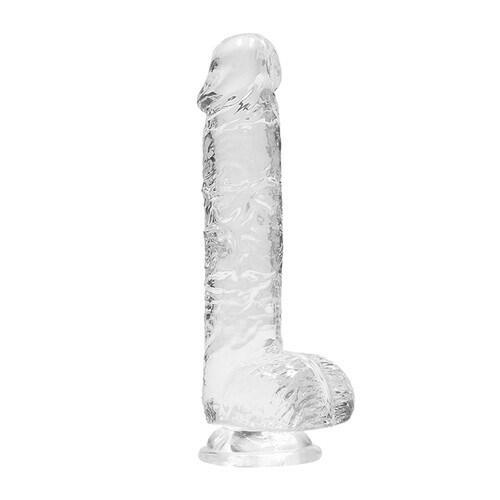 RealRock 6 Inch Transparent Realistic Dildo