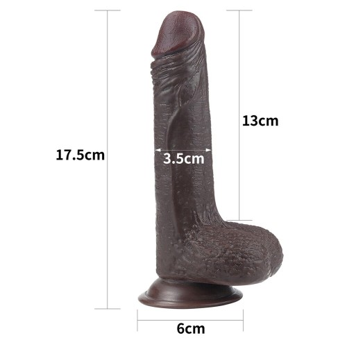 Lovetoy Sliding Skin 7 Inch Dong - Realistic Pleasure
