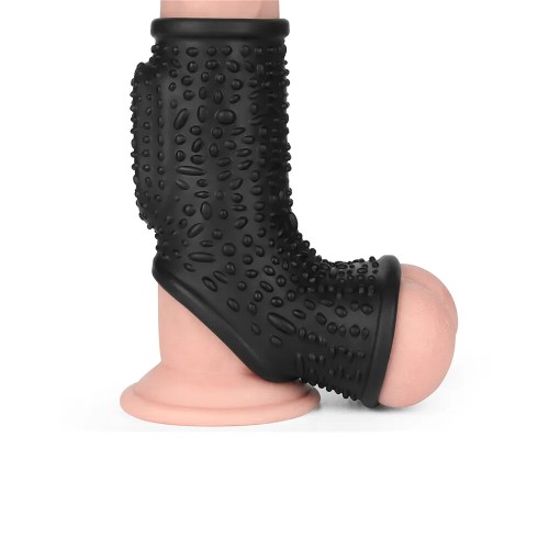 Funda Vibradora para Pene y Escroto Lovetoy Drip