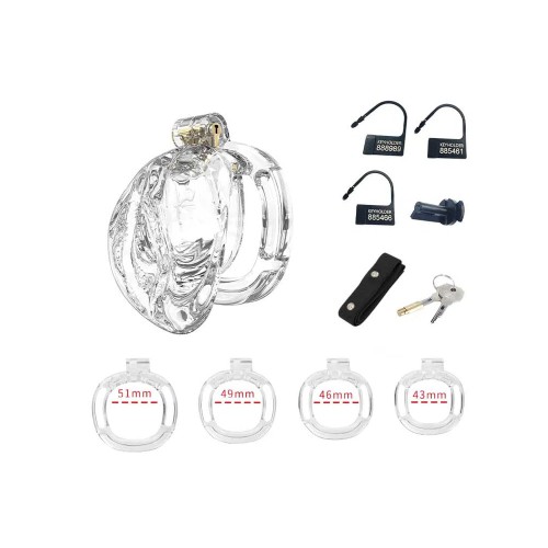Rimba P-Cage PC10 Transparent Chastity Cage