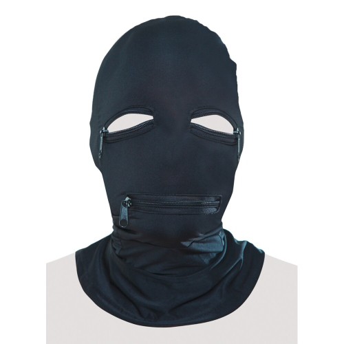 Fetish Fantasy Zipper Face Hooded Mask for Control and Pleasure
