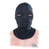 Fetish Fantasy Zipper Face Hooded Mask for Control and Pleasure