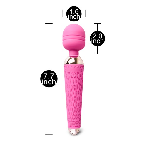 10 Speed Rechargeable Pink Magic Wand Massager