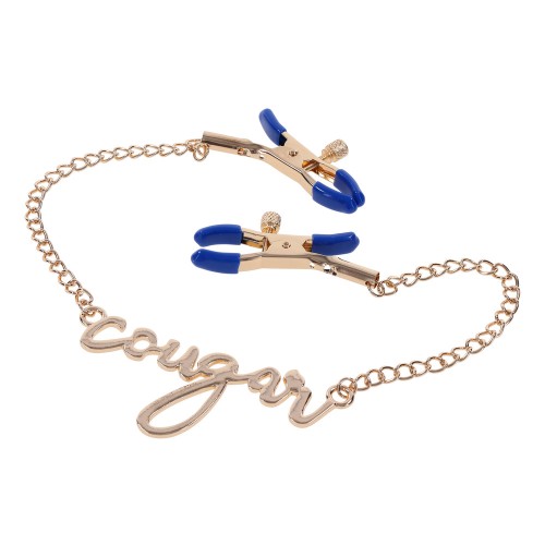 Stylish Sportsheets Cougar Nipple Clamps for Sensation Play
