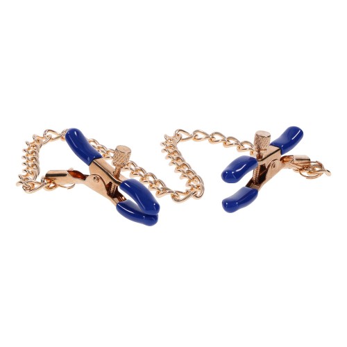 Mejores Pinzas para Pezones con Cadena Cougar para Placer Sensual