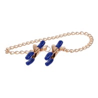 Mejores Pinzas para Pezones con Cadena Cougar para Placer Sensual