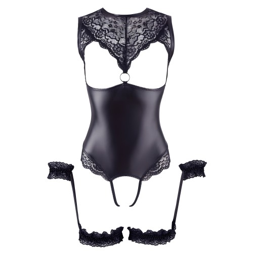 Cuerpo de Bondage Cottelli con Ligueros X Grande