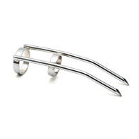 Rimba Silver Metal Catnail Medium/Large