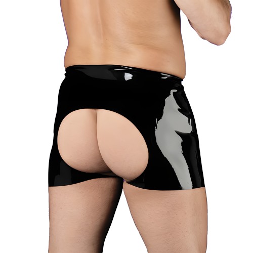 Culote Abierto Rubber Secrets - Mediano - Negro