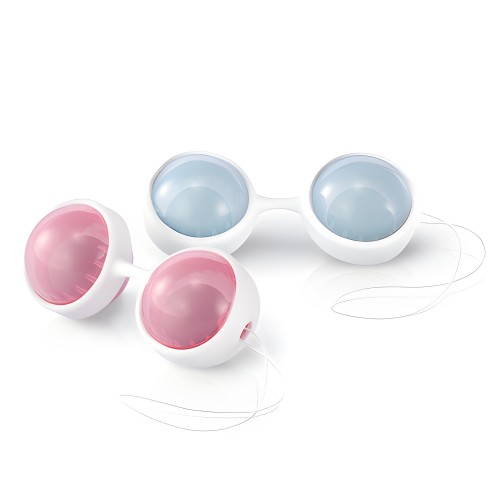 Perlas Luna Mini Lelo Rosa y Azul