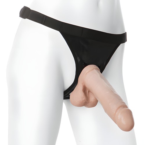 Cock Realista Vac-U-Lock de 8 Pulgadas Con Arnés Ultra