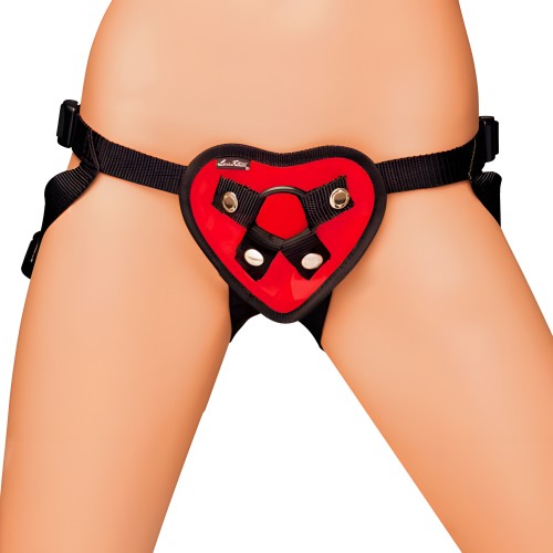 Arnés Strap On Corazón Rojo Lux Fetish
