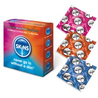 Skins Condoms Assorted 4 Pack
