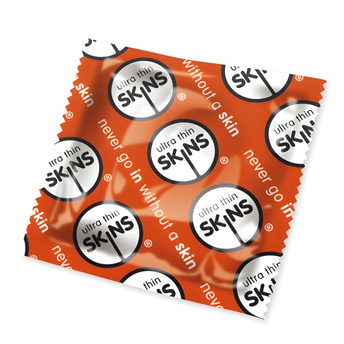SkinsCondoms Ultra Thin x50 (Red)