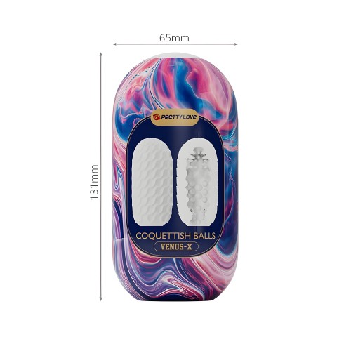 Pretty Love Venus X Coquettisch Ball Masturbator - Clear