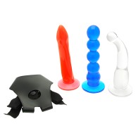 Strap On! Colour Dildo Harness by You2Toys