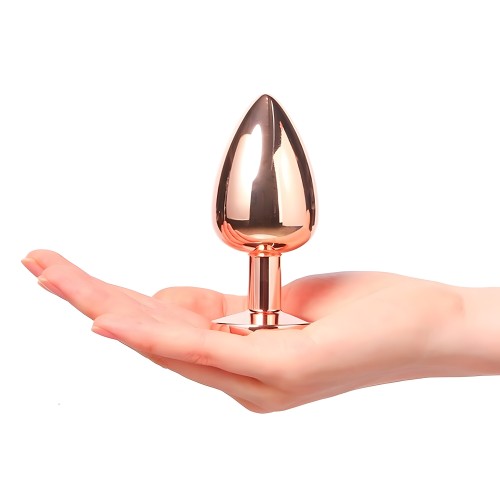 Dorcel Diamond Butt Plug - Rose Gold Large