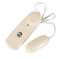 Secret Service Vibrating Pleasure Bullet - White