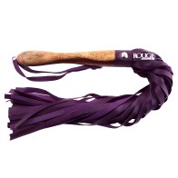 Rouge Garments Purple Leather Flogger 23 Inches