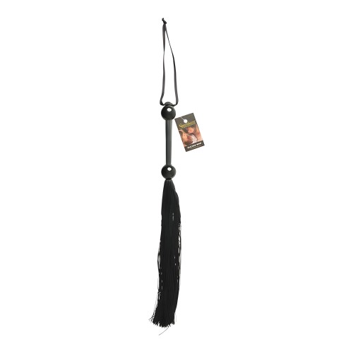 SportSheets Large Rubber Whip - Black