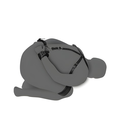 Arnés Corporal con Esposas de Muslo y Mano