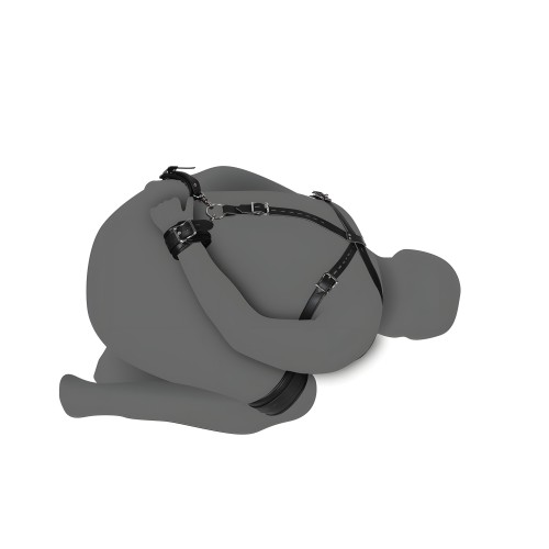 Arnés Corporal con Esposas de Muslo y Mano