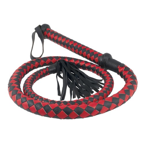 Long Arabian Whip Red and Black