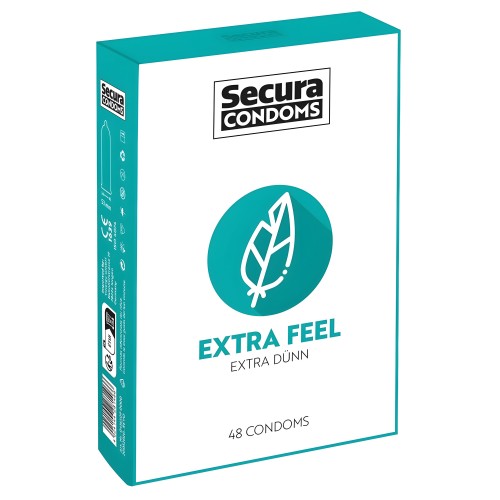 Secura Condoms Extra Feel 48 Pack