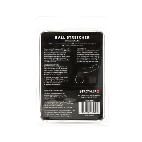 Estirador de Testículos Rojo Grande Prowler