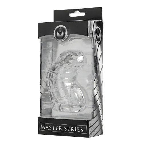 Master Series Detained Soft Body Chastity Cage - Discreet