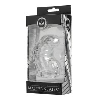 Master Series Detained Soft Body Chastity Cage - Discreet
