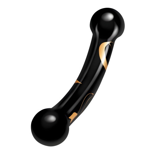 Dildo Doble de Vidrio Secret Kisses 5.5 Pulgadas