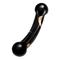 Dildo Doble de Vidrio Secret Kisses 5.5 Pulgadas