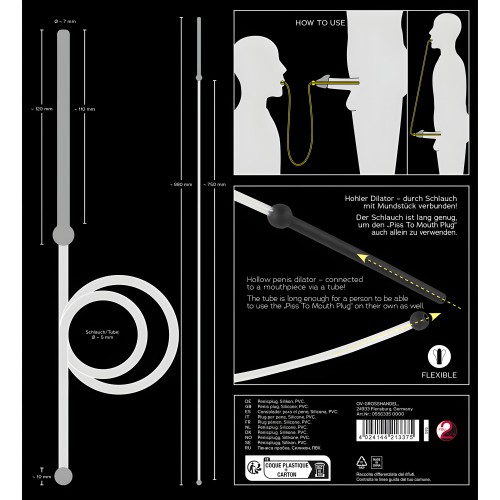 You2Toys Dilatador Piss To Mouth - 88 cm