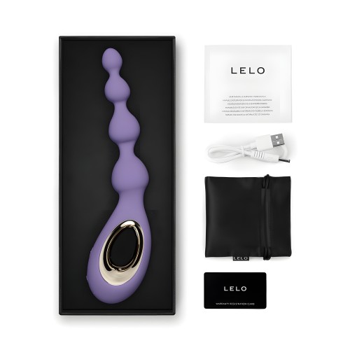 Lelo Soraya Anal Beads Massager Violet Dusk