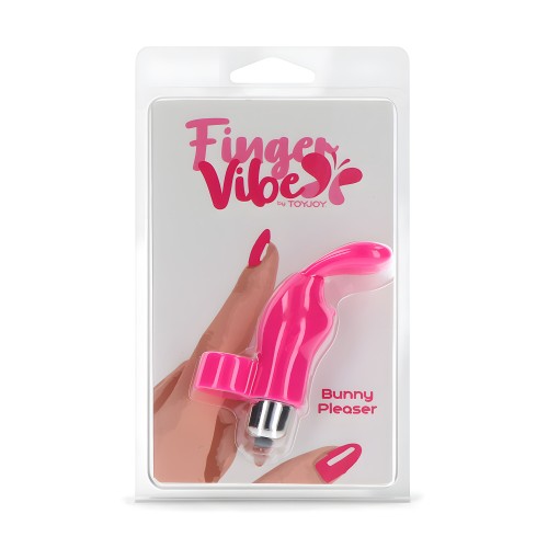 ToyJoy Bunny Pleaser Finger Vibe - Pink