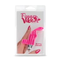 ToyJoy Bunny Pleaser Finger Vibe - Pink